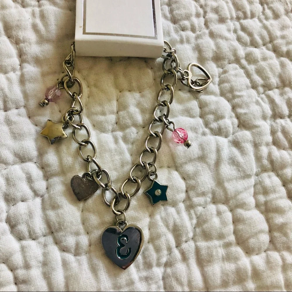 Justice “e” necklace